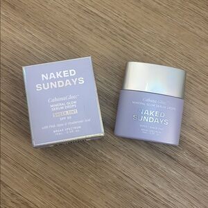 NWT Naked Sundays CabanaGlow Mineral Glow Serum Drops - Sheer Tint SPF 50